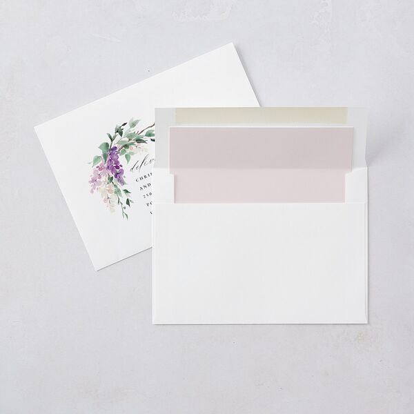 Sparkling Wisteria Rehearsal Dinner Invitations Iris Signature Blank Standard