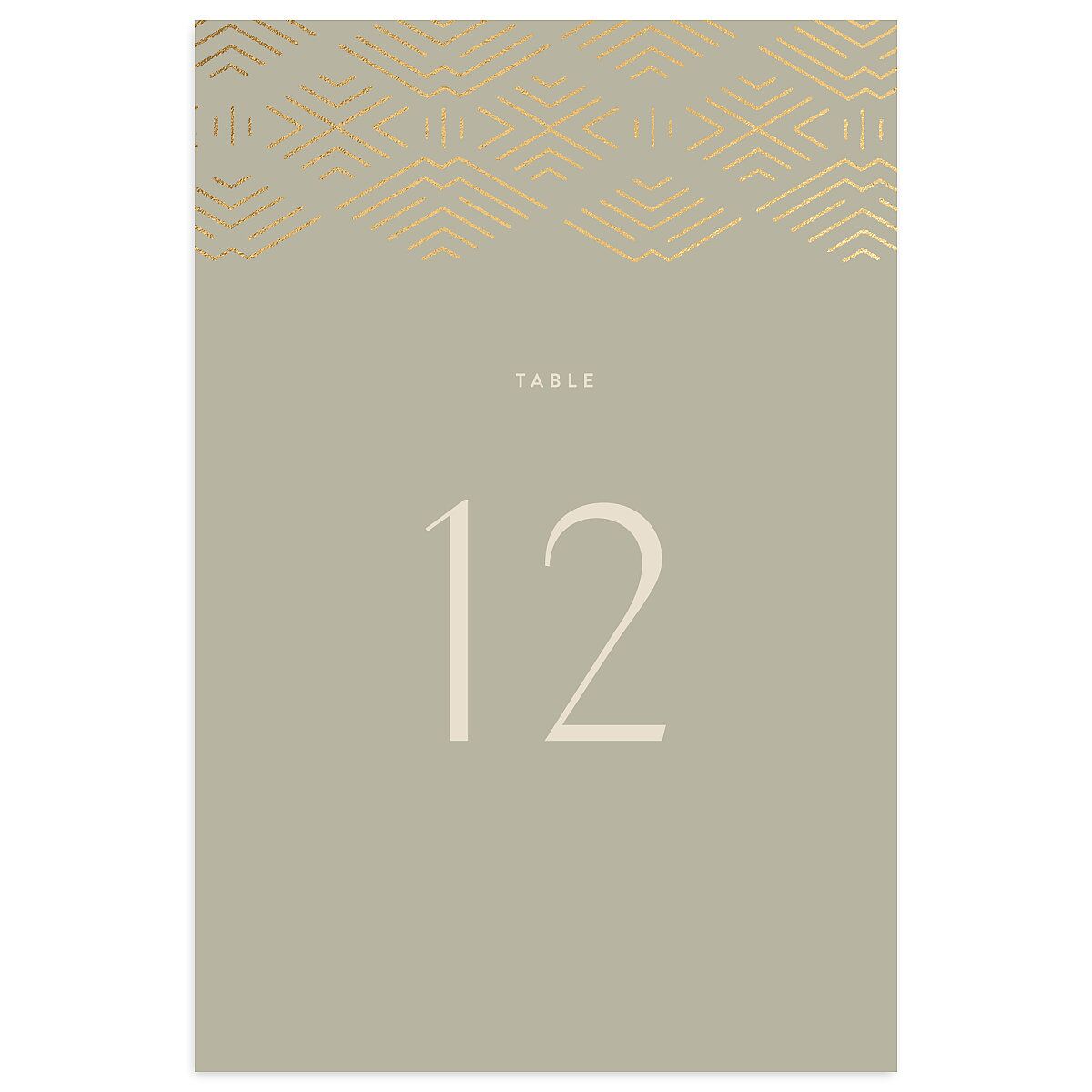 Boho Texture Table Numbers