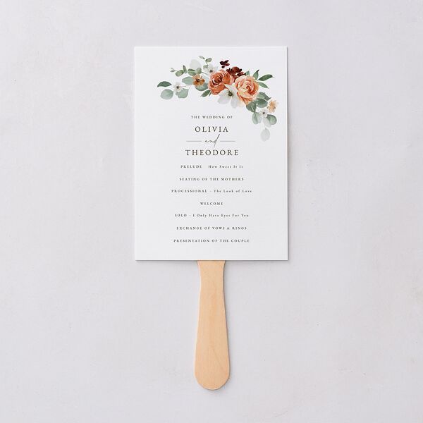 Eucalyptus Bouquet Fan Programs Terracotta Signature Standard