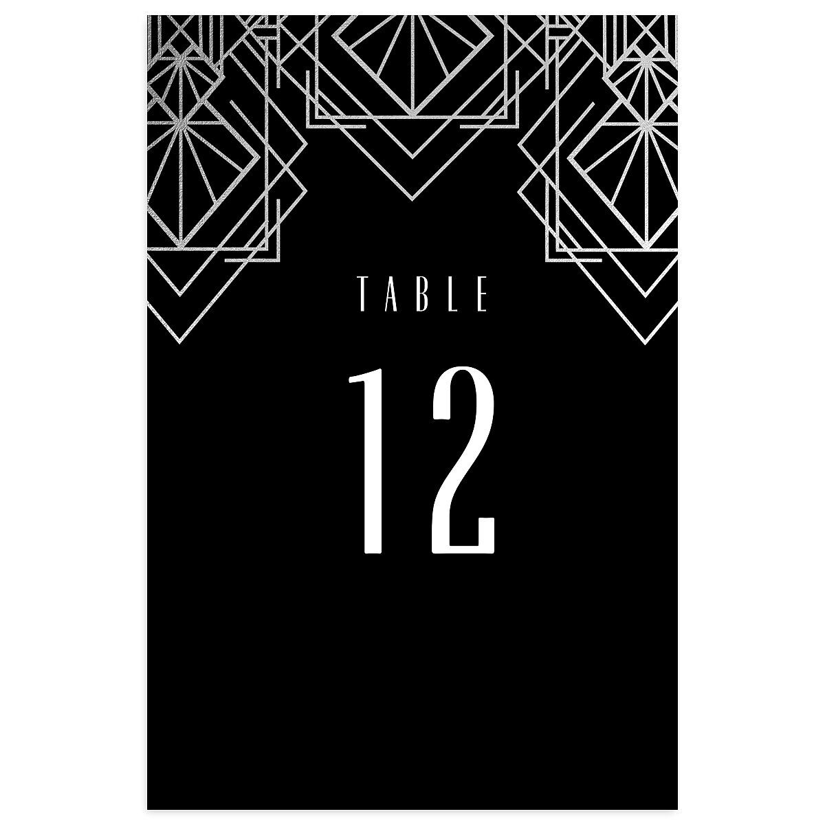 Diamond Deco Table Numbers
