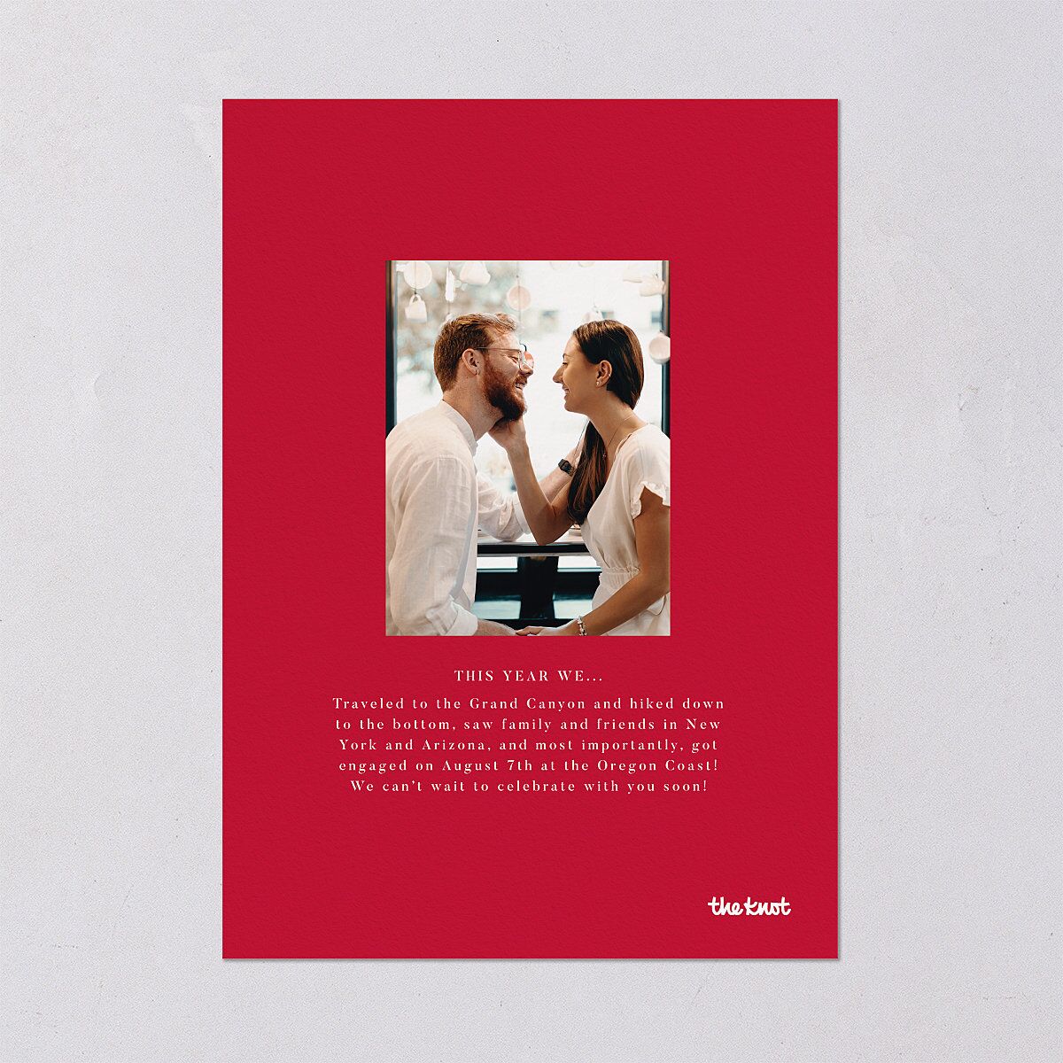 Ballpoint Holiday Holiday Cards Ruby Signature Blank