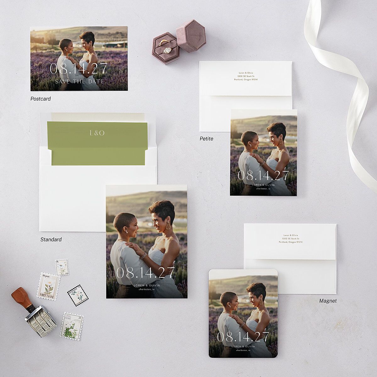 Sweet Sunflowers Save the Date Cards — view 7