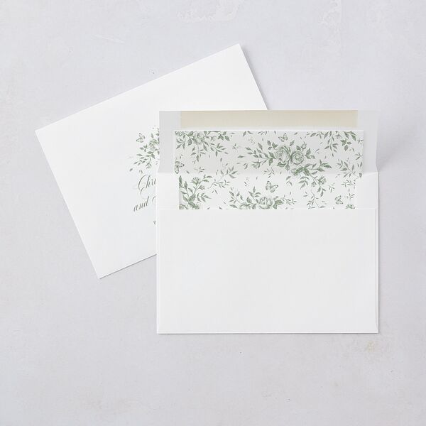 Elegant Rose Crest Rehearsal Dinner Invitations Deep Olive Signature Blank Standard