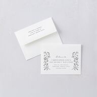 Ornate Storybook Thank You Cards Dark Emerald