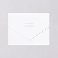 Coastal Oysters and Anchors All-in-One Wedding Invitations Sea Blue Signature Light Both Recipient and Return Addresses No