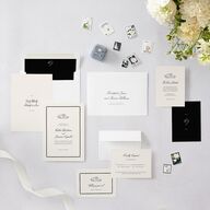 Elegant Swans Wedding Invitations Ivory Signature Blank No Standard