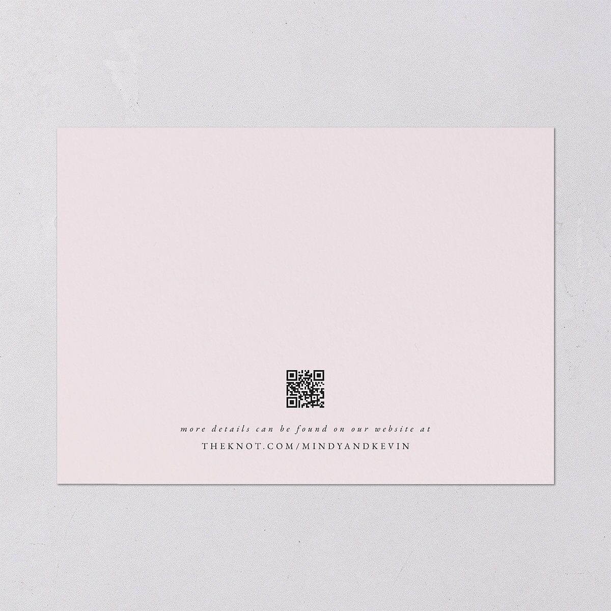 Romantic Wisteria Save The Date Cards — view 3