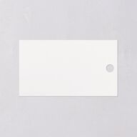 Refined Frame Favor Gift Tags Gold Snow Signature