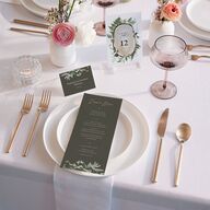 Fairytale Woodgrain Slab Menus Pure White Signature