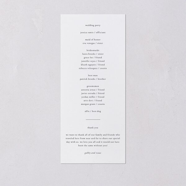 Watercolor Mountains Wedding Programs Regency Blue Signature
