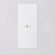 Charming Charleston Menus Pure White Signature