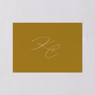 Classic Landscape Wedding Enclosure Cards Marigold Signature Standard