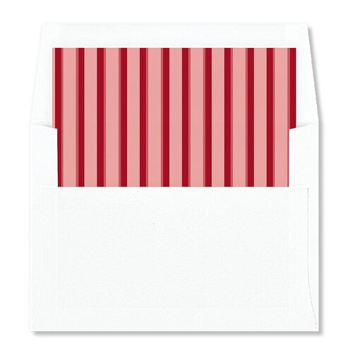 Hollywood Holiday Envelope Liners Ruby Standard
