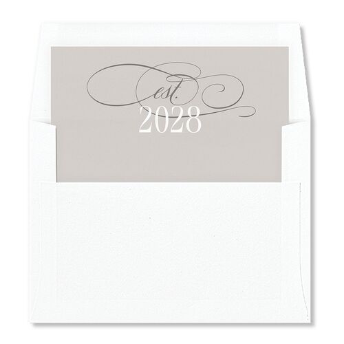 Polished Photo Foil Envelope Liners Licorice Standard