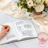 Elegant Italy Guest Books Thyme