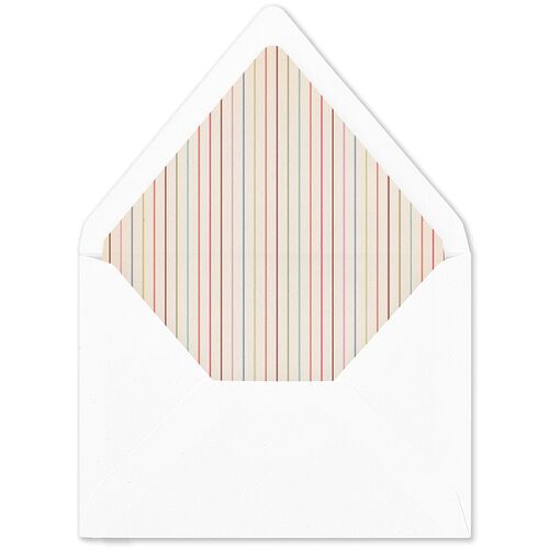 What a Year Whimsical Calendar Photos Euro Envelope Liners Maroon Luxe