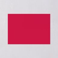 Hawaiian Tropical Orchid Oval Wedding Enclosure Cards Crimson Signature Standard