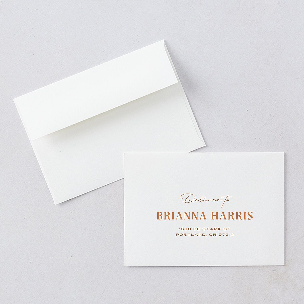 Beach Party Wedding Response Card Standard Envelopes — view 4