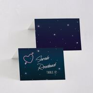 Las Vegas Love Place Cards Rose Pink Signature