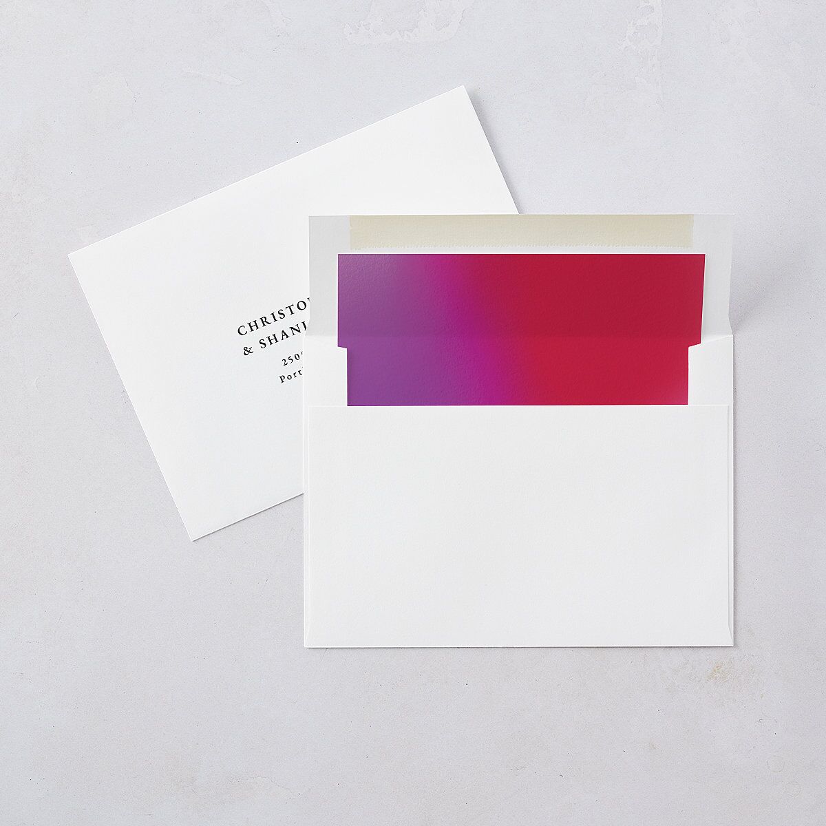 Joyful Gradient Envelope Liners — view 1