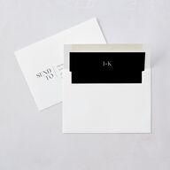 Modern Arch Photo Rehearsal Dinner Invitations Pure White Signature Blank Standard