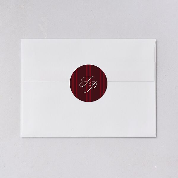 Very Married Christmas Photo Gallery Holiday Stickers Burgundy Circle