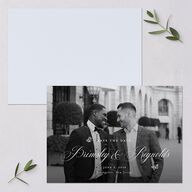 Elegant Antique Toile Frame Save the Date Cards by Bridgerton Cruise Signature smooth Blank No