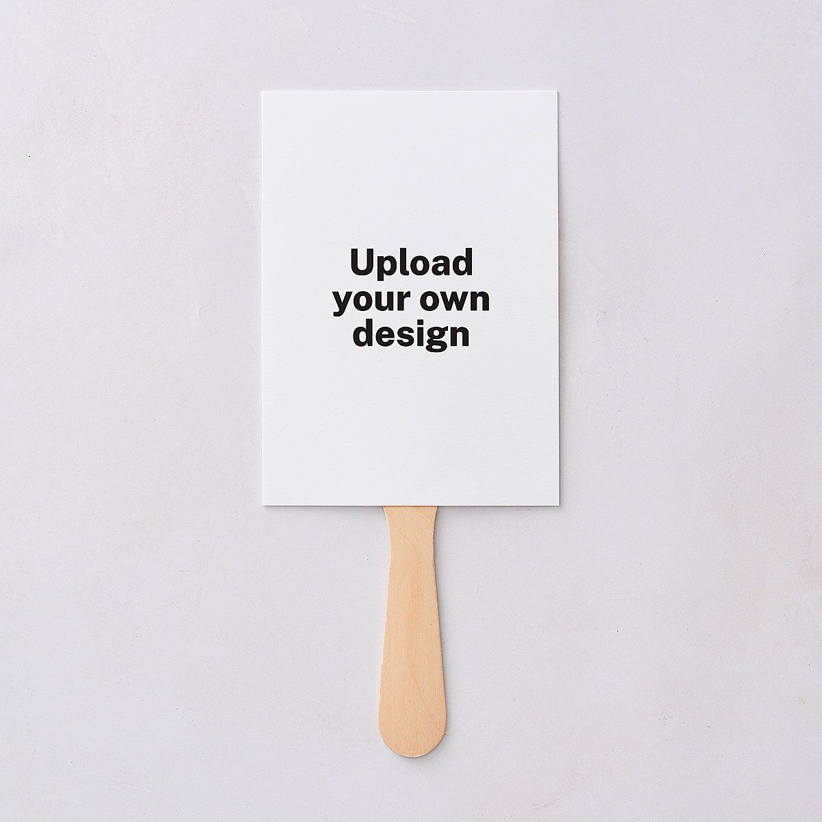 Upload Your Own Design Landscape Fan Programs Pure White Signature Standard