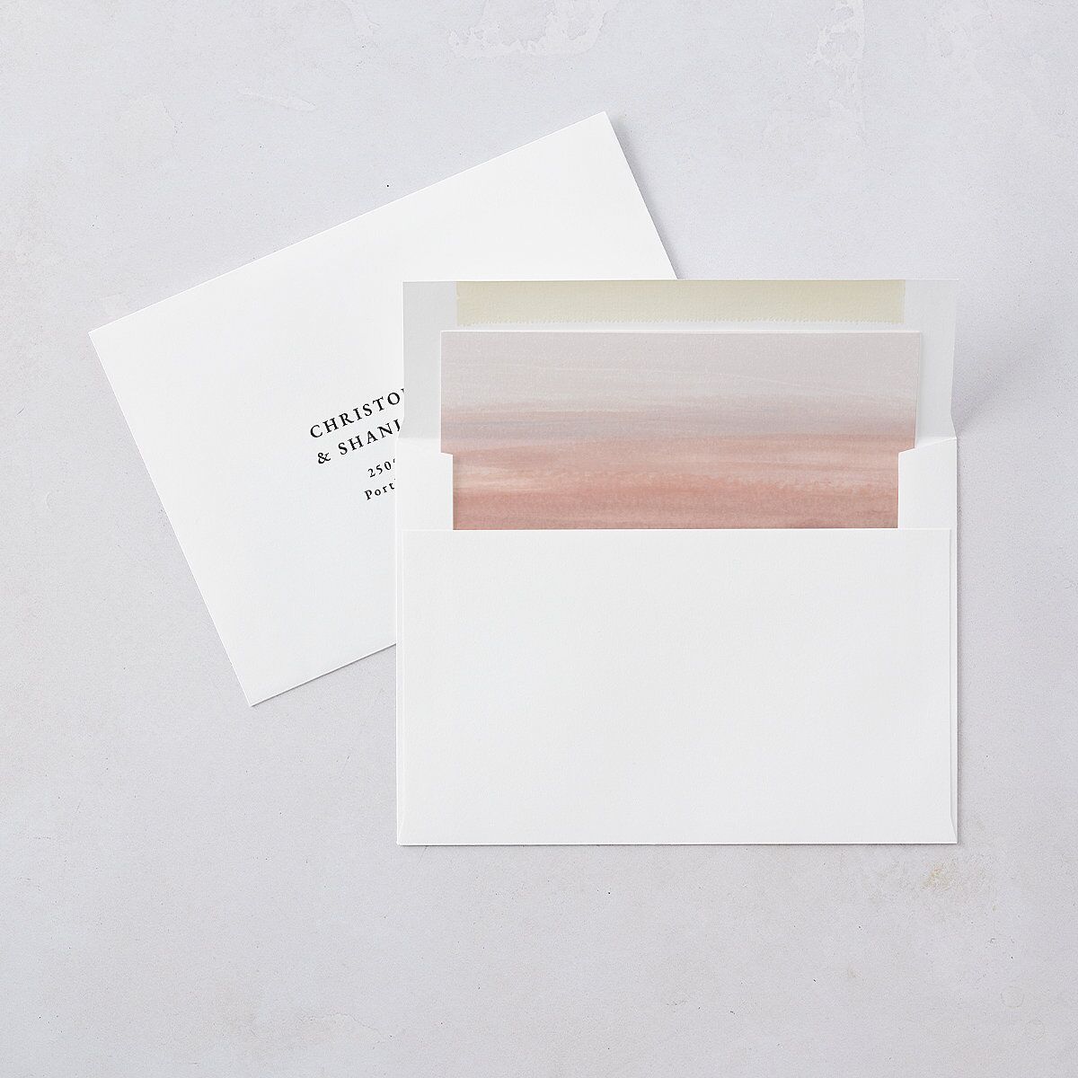 Painted Desert Standard Envelope Liners Dusty Rose Standard