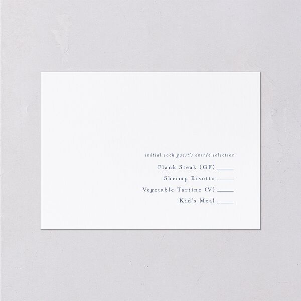 Eternal Love Wedding Response Cards Cruise Signature Standard