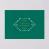 Cinematic Save the Date Cards Ultramarine Signature smooth Blank No