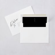 You Are Mine Wedding Invitations Pure White Signature Blank No Standard