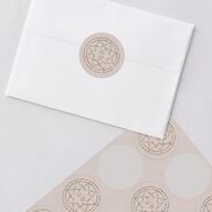 Fairytale Garden Wedding Stickers Sage Circle