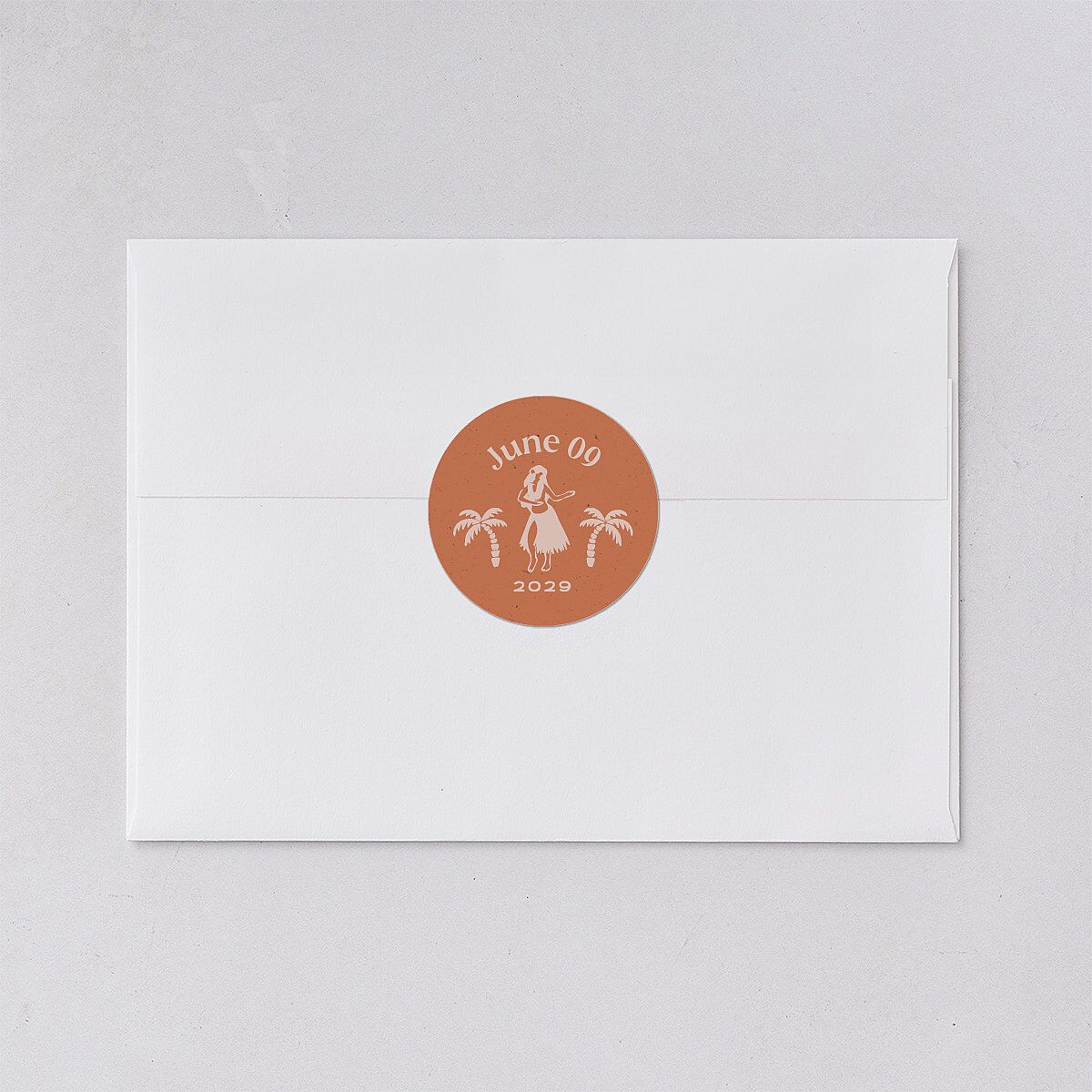 Beach Party Wedding Stickers — view 2