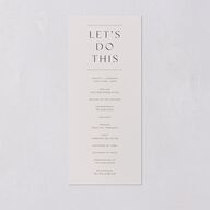 Surround Wedding Programs Mist Signature