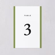 Vintage Garden Table Numbers Rose Gold Signature