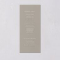 Gothic Floral Wedding Programs Midnight Signature