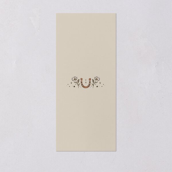 Southwestern Nouveau Menus Umber Signature