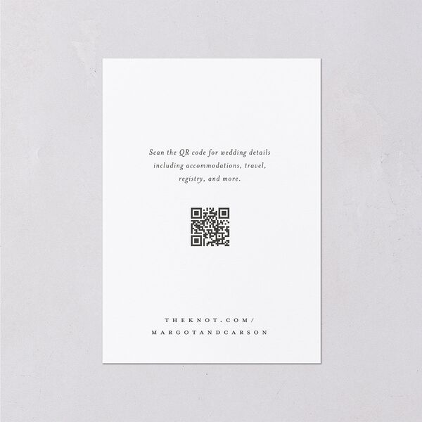 Southern Oak Tree Foil Wedding Enclosure Cards Gold Pure White Signature