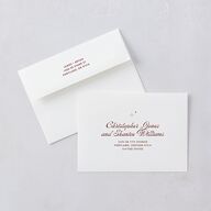 Retro Modern Photo Save the Date Cards Ice Blue Signature smooth Blank No Standard