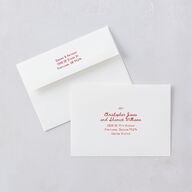 That’s Amore Engagement Party Invitations Ruby Signature Blank Standard
