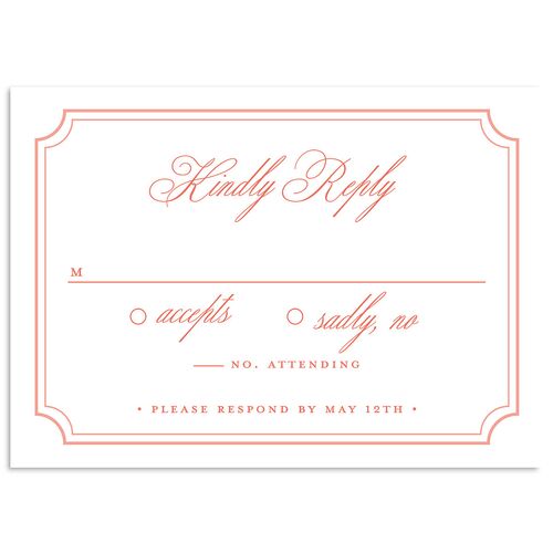 Elegant Eclectic Wedding Response Cards Jewel Green Signature Standard