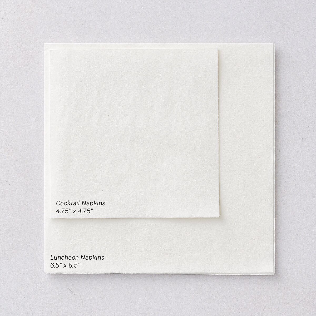 Gorgeous Greenery Cocktail Napkins Pure White Napkin Uncoined