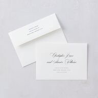 Formal Nautical Wedding Invitations Moody Blue Signature Blank No Standard