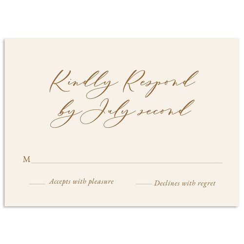 Vintage Lavender Wedding Response Cards Saddle Signature Standard