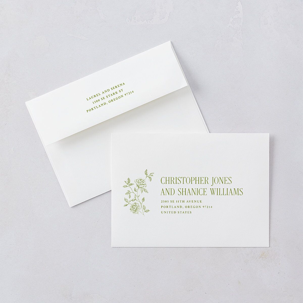 Vintage French Botanical Wedding Invitations Meadow Signature Blank No Standard
