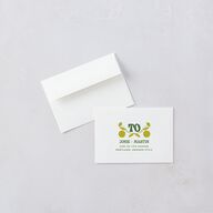 Wedstock Wedding Response Cards Scottish Green Signature Standard