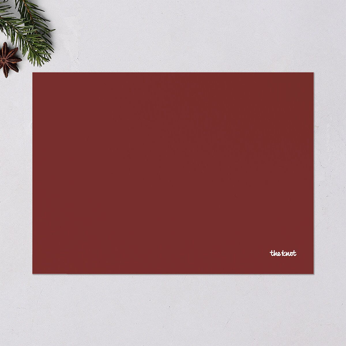 Joyous New Year Holiday Cards Gold Pure White Signature Blank Landscape Standard