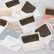Enchanted Evening Wedding Invitations Rust Signature Blank No Standard