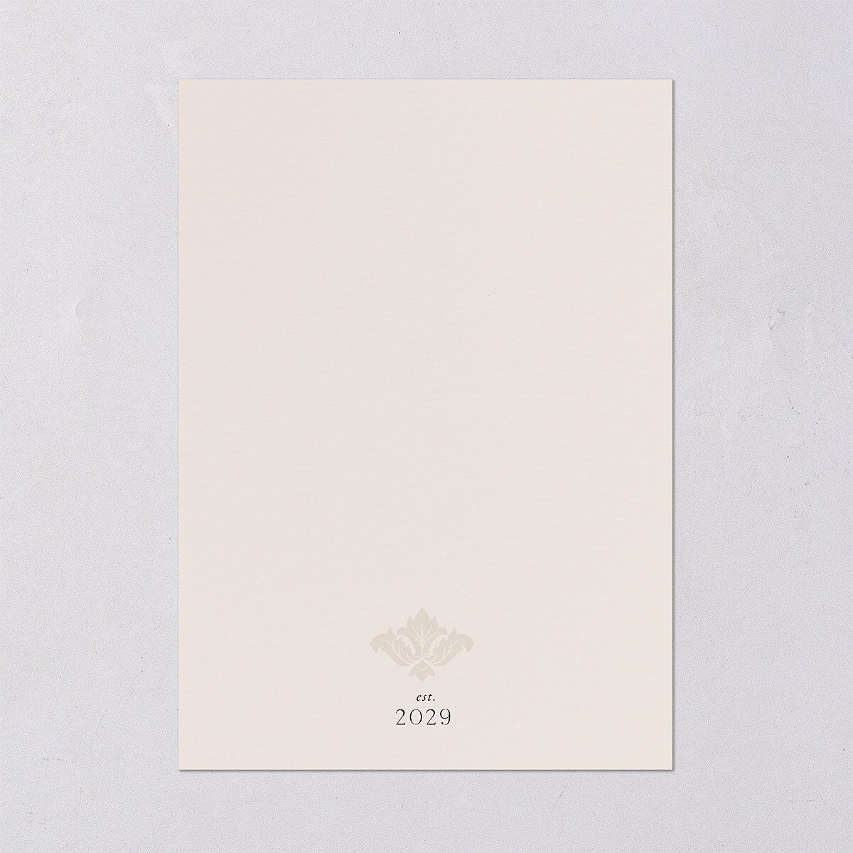 Elegant Damask Wedding Invitations Silver Champagne Signature Blank No